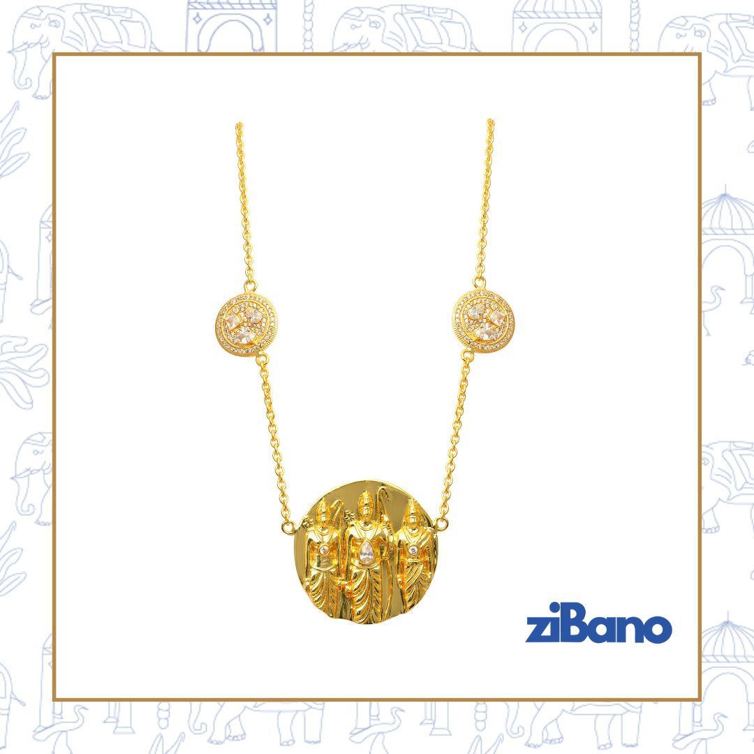 GOLDEN HOUR MEDALLION NECKLACE