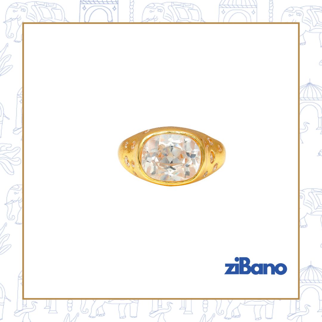GOLDEN HOUR ETERNALLY CHIC DIAMOND RING