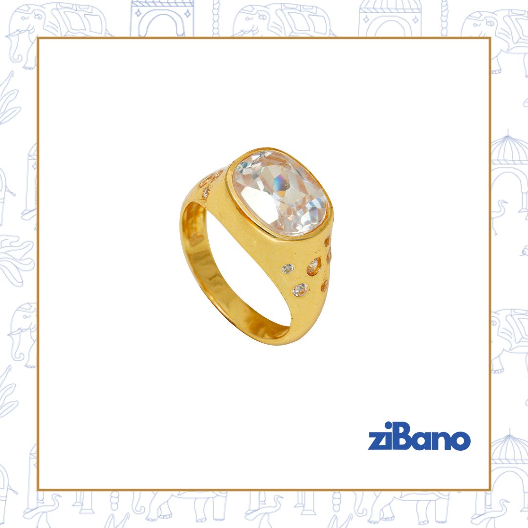 GOLDEN HOUR ETERNALLY CHIC DIAMOND RING