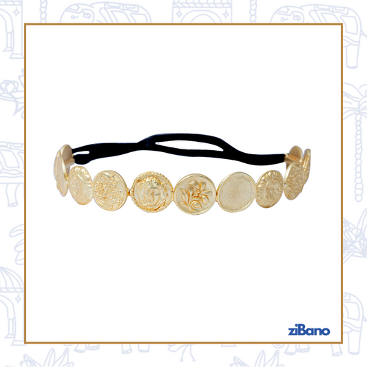 GOLDEN HOUR COIN HEADBAND